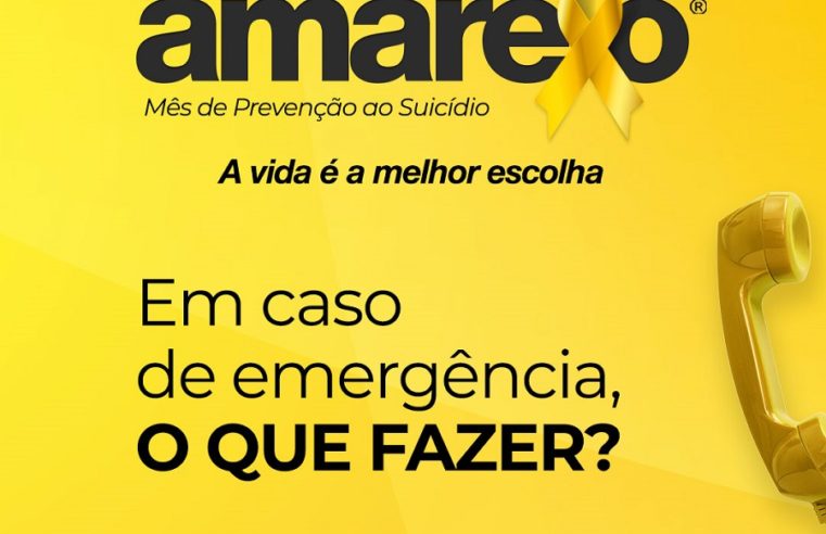 SETEMBRO AMARELO: CAPS I ORGANIZA AÇÕES DE PROMOÇÃO A SAÚDE MENTAL E PREVENÇÃO DE SUICÍDIO