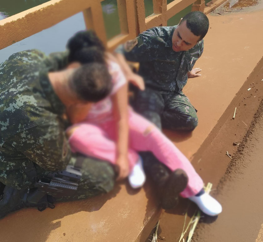 POLÍCIA REGISTRA TENTATIVA DE SUICÍDIO NA PONTE DO RIO PARDO ENTRE GUAÍRA E BARRETOS