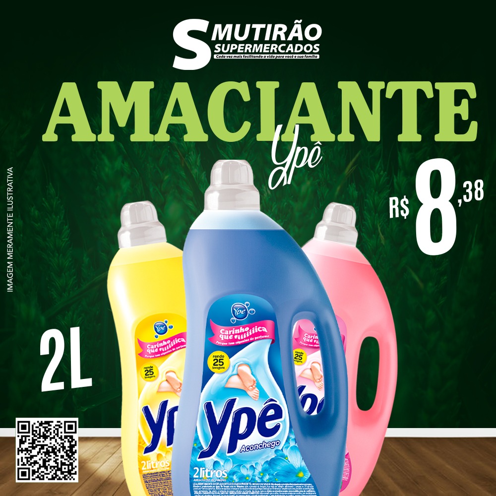 LIMPEZA E HIGIENE É COM O MUTIRÃO SUPERMERCADOS. OFERTAS VÁLIDAS PARA AS DUAS LOJAS. APROVEITE!!!