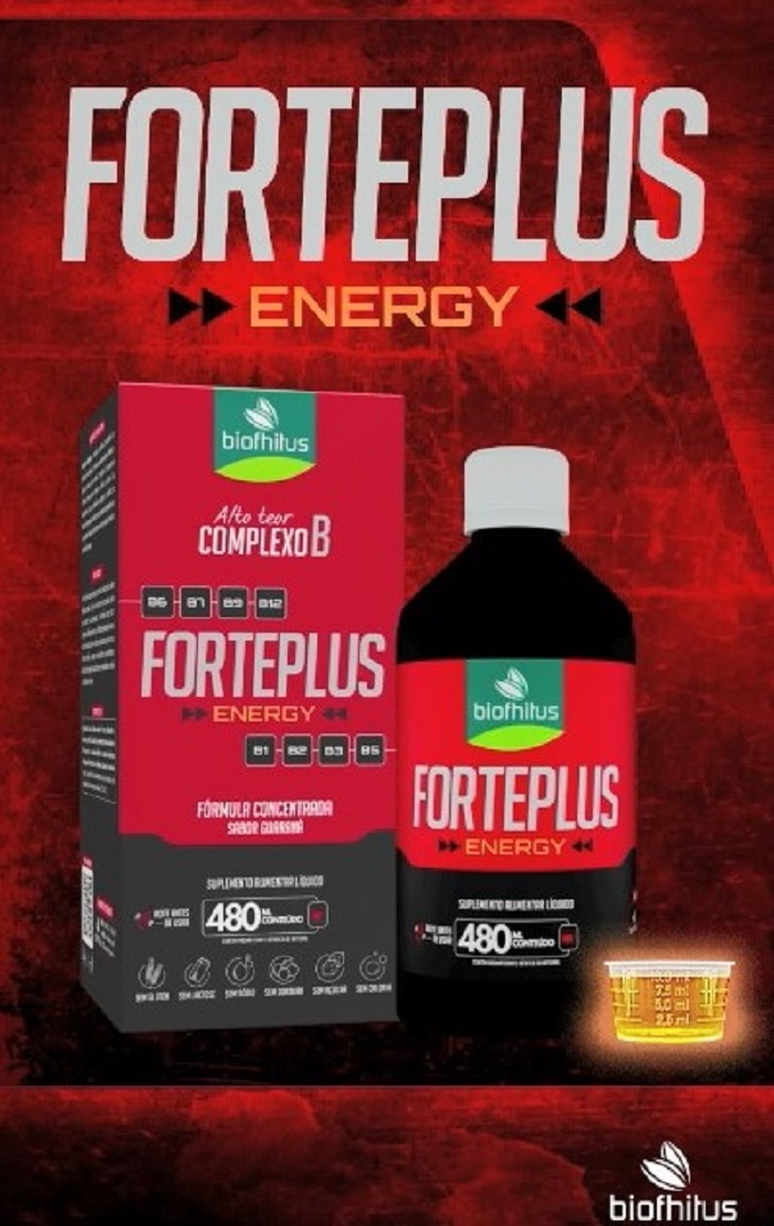 ESTÁ CANSADO, SEM ENERGIA? CHEGOU FORTEPLUS ENERGY. À VENDA NA FARMÁCIA DO JORGE E DROGARIA CALIFÓRNIA!