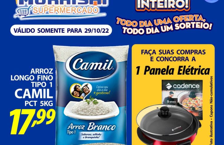 MEGA OFERTA DE ANIVERSÁRIO DO MURAISHI SUPERMERCADO. CONFIRA O LISTÃO E ECONOMIZE MUITO MAIS!!