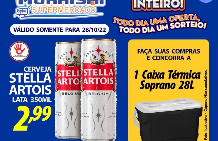 MEGA OFERTA DE ANIVERSÁRIO E LISTÃO DE PREÇOS BAIXOS DO MURAISHI SUPERMERCADO. APROVEITE!!