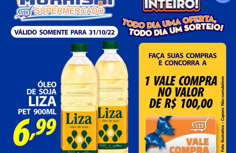 MEGA OFERTA DE ANIVERSÁRIO PARA ESTA SEGUNDA-FEIRA NO MURAISHI SUPERMERCADO. CONFIRA O LISTÃO!!