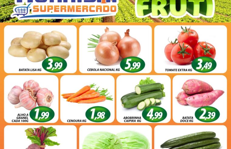 TERÇA E QUARTA DO HORTIFRUTI É NO MURAISHI SUPERMERCADO. APROVEITE!!