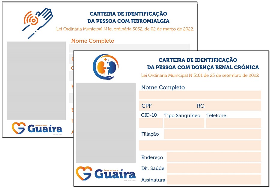 EM GUAÍRA: ABERTO CADASTRO PARA CARTEIRAS ÀS PESSOAS PORTADORAS DE DOENÇA RENAL CRÔNICA E FIBROMIALGIA