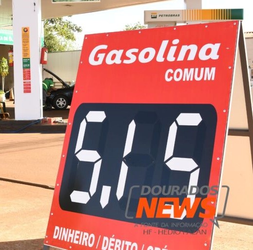 GASOLINA VOLTA A CASA DOS R$ 5,15 EM GUAIRA