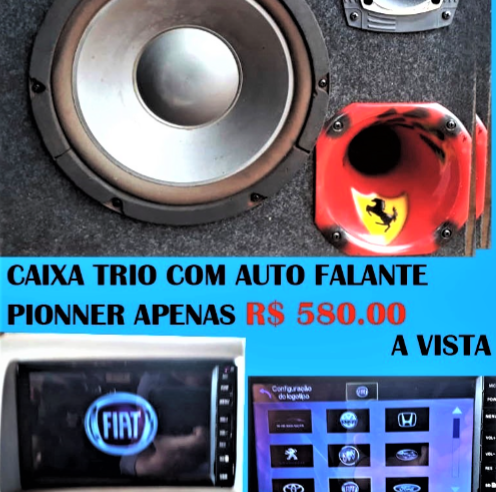 HORA DE EQUIPAR O SEU POSSANTE. GRANDE PROMOÇÃO EM CAIXAS TRIO E MULTIMÍDIAS NO LUÍS SOM. APROVEITE!!!