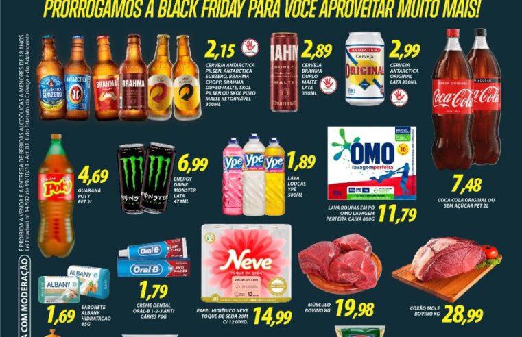 BLACK FRIDAY NO MURAISHI SUPERMERCADO. PREÇOS INCRÍVEIS E IMPERDÍVEIS!!