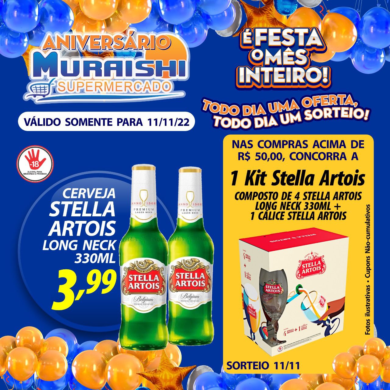 SAIU O NOVO LISTÃO DE OFERTAS DO MURAISHI SUPERMERCADO E CONTINUAM AS MEGA PROMOÇÕES DE ANIVERSÁRIO. CONFIRA E APROVEITE!!!