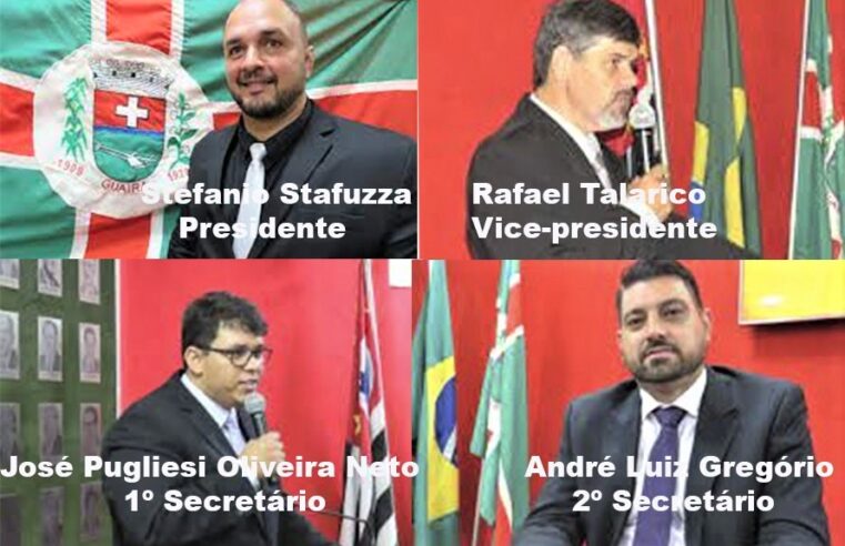 EXCLUSIVO: STEFANIO, RAFAEL, JOSÉ NETO E ANDRÉ GREGÓRIO DEVEM COMPOR MESA DIRETORA DA CÂMARA DE GUAÍRA, EM 2023