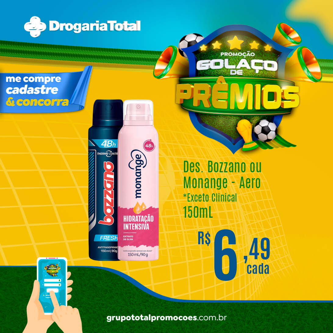 GOLAÇO DE PRÊMIOS NA REDE DROGARIA TOTAL. CONFIRA A PROMOÇÃO NA FARMÁCIA DO JORGE E NA DROGARIA CALIFÓRNIA!!!