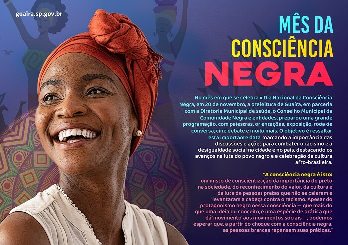 PREFEITURA PREPARA EVENTOS PARA A SEMANA DA CONSCIÊNCIA NEGRA