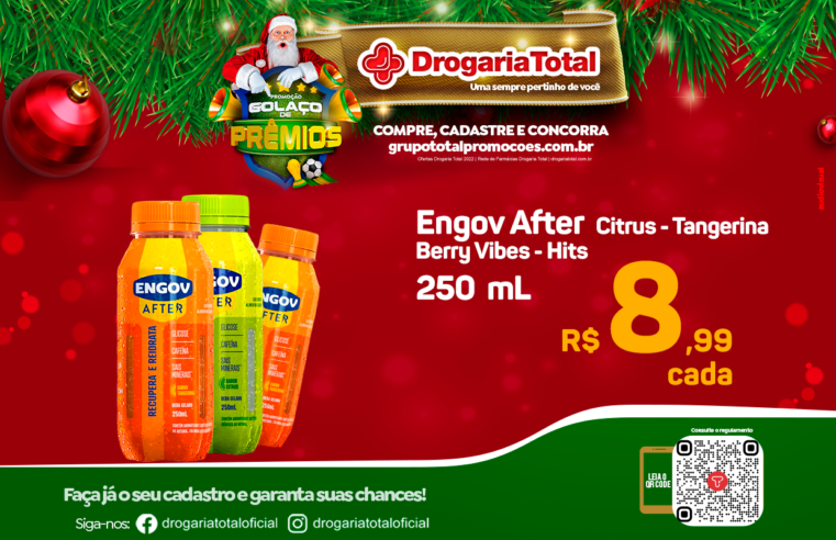 NATAL DE OFERTAS COM GOLAÇO DE PRÊMIOS NA REDE DROGARIA TOTAL. EM GUAÍRA, FARMÁCIA DO JORGE E DROGARIA CALIFÓRNIA. APROVEITE!!