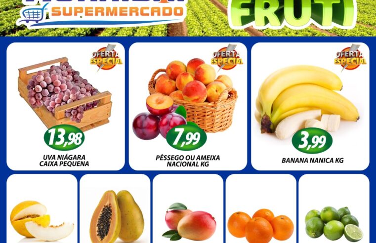 TERÇA E QUARTA DO HORTIFRUTI NO MURAISHI SUPERMERCADO. APROVEITE!!