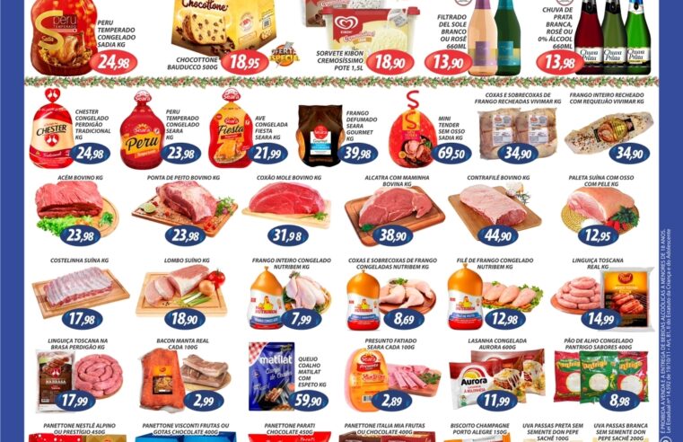 SEU FIM DE ANO COM OFERTAS IMPERDÍVEIS É NO MURAISHI SUPERMERCADO. APROVEITE!!