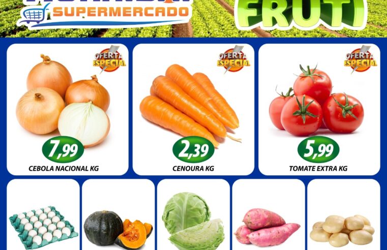 TERÇA E QUARTA DO HORTIFRUTI NO MURAISHI SUPERMERCADO. APROVEITE!!!