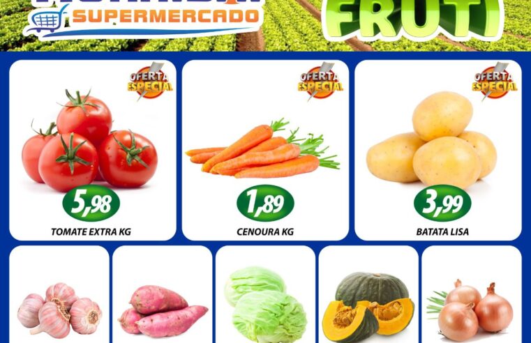 É DIA DE ENCHER O CARRINHO. TERÇA E QUARTA DO HORTIFRUTI NO MURAISHI SUPERMERCADO. APROVEITE!!