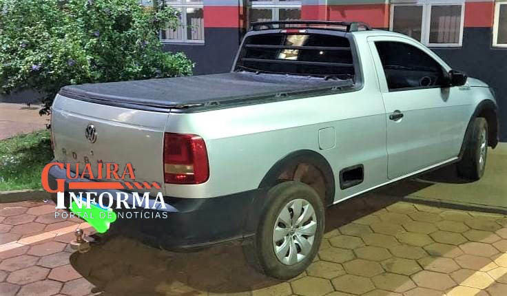 POLÍCIA MILITAR LOCALIZA, EM GUAÍRA, CARRO ROUBADO EM MIGUELÓPOLIS