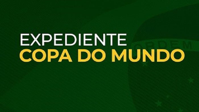 PREFEITURA DE GUAÍRA TERÁ HORÁRIOS ESPECIAIS DE EXPEDIENTE CASO SELEÇÃO BRASILEIRA AVANCE NA COPA DO MUNDO