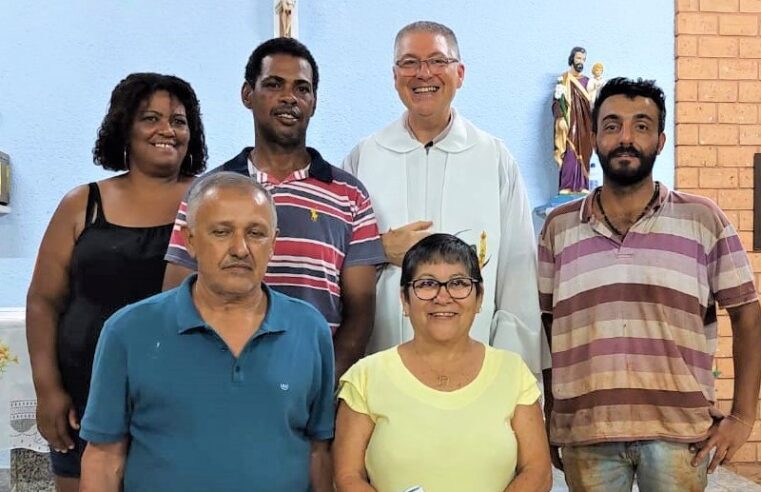 IGREJA CATÓLICA RETOMA ATIVIDADES NO GUARITÁ E NOVA EQUIPE DE COORDENAÇÃO É EMPOSSADA