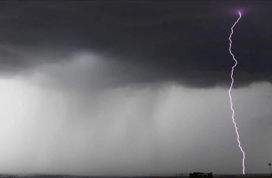 DEFESA CIIVL ALERTA PARA RISCOS DE CHUVA FORTE, COM GRANIZO, EM GUAÍRA, BARRETOS E REGIÃO