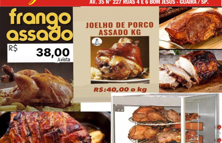 ALMOÇO DE DOMINGO É ESPECIAL. TEM QUE TER ASSADOS DO AÇOUGUE DUGAÚCHO. FAÇA SUA RESERVA!