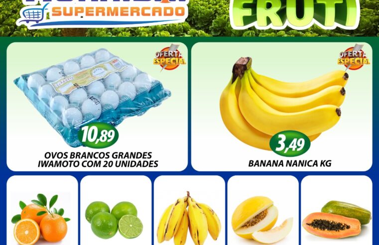 TERÇA E QUARTA DO HORTIFRUTI NO MURAISHI SUPERMERCADO. APROVEITE!!