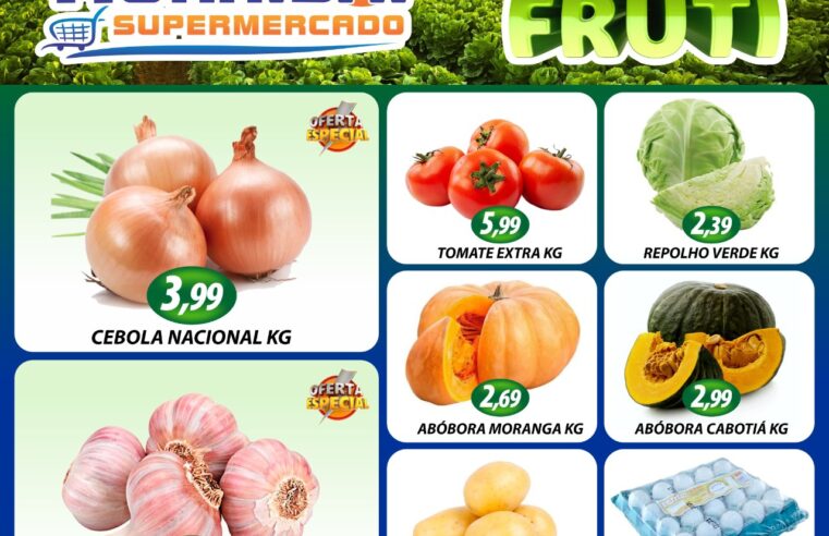 TERÇA E QUARTA DO HORTIFRUTI É COM O MURAISHI SUPERMERCADO. APROVEITE!!!