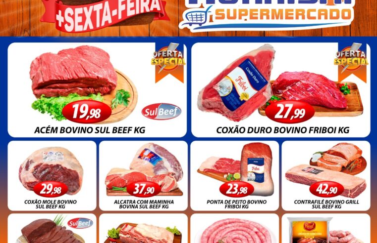 CHEGOU A QUINTA DA CARNE NO MURAISHI SUPERMERCADO. APROVEITE!!