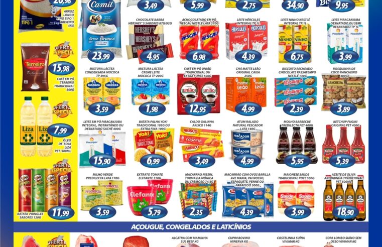 CONFIRA O NOVO LISTÃO DE OFERTAS DO MURAISHI SUPERMERCADO. ABERTO HOJE ATÉ AS 13H00!!!