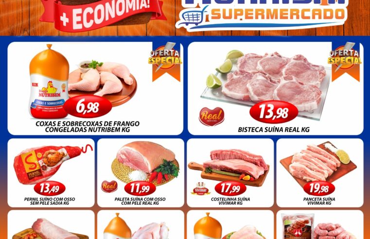 CHEGOU A QUINTA DAS CARNES NO MURAISHI SUPERMERCADO, COM MAIS ECONOMIA. APROVEITE!!