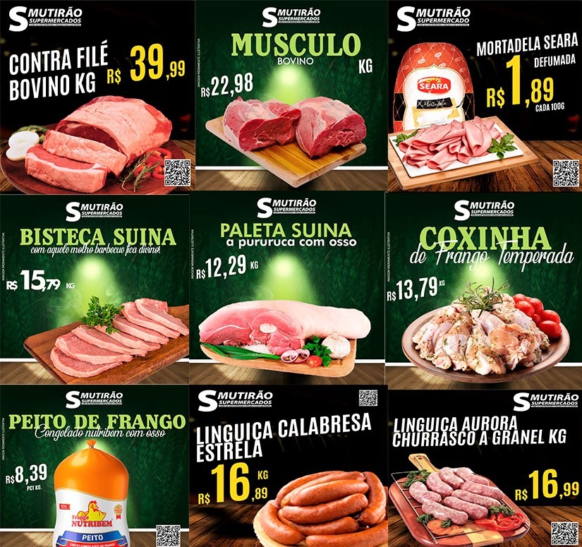 AS MELHORES PROMOÇÕES EM CARNES ESTÃO NO MUTIRÃO SUPERMERCADOS. APROVEITE!!!