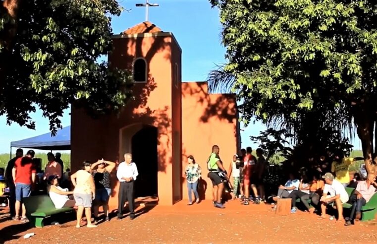 AMANHÃ, DIA 20, ACONTECE A TRADICIONAL ROMARIA À CAPELA DO PINDOBA, EM GUAÍRA