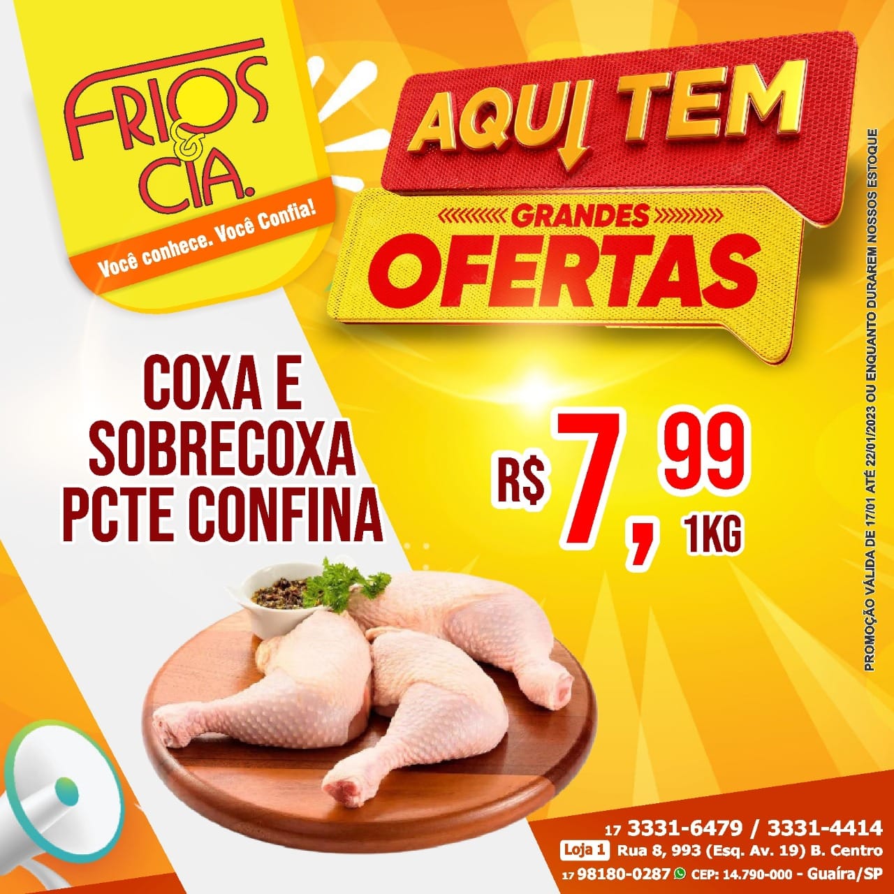 CONFIRA AS OFERTAS DESTA SEMANA DA FRIOS & CIA DE GUAÍRA. IMPERDÍVEIS!!