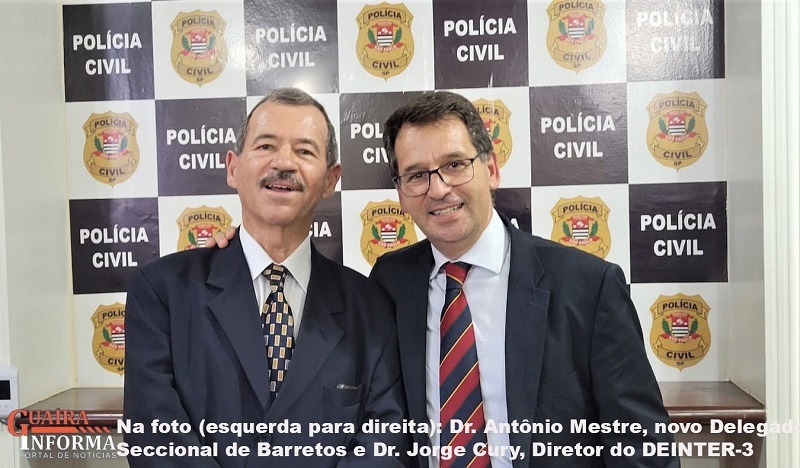 DIRETOR DO DEINTER APRESENTA NOVO SECCIONAL DE BARRETOS E DIZ QUE REGIÃO É ESTRATÉGICA PARA A POLÍCIA CIVIL