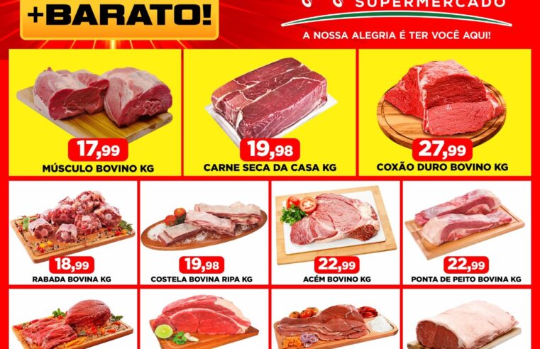 SUPER QUINTA DAS CARNES BARATAS NO GUAIRENSE SUPERMERCADOS. APROVEITE!!