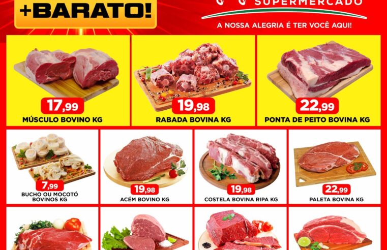 CARNES E CERVEJAS MAIS BARATAS É COM O GUAIRENSE SUPERMERCADOS. APROVEITE!!!