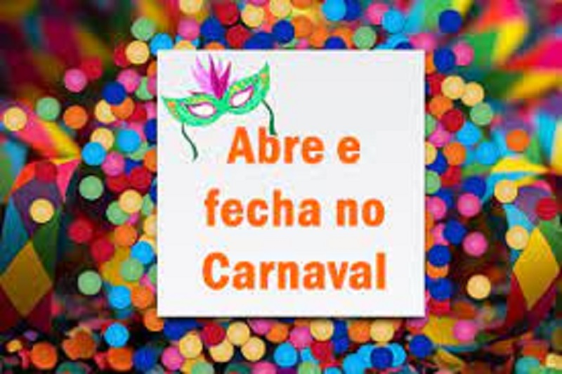 CONFIRA O QUE ABRE E O QUE FECHA NAS REPARTIÇÕES PÚBLICAS MUNICIPAIS DE GUAÍRA, DURANTE O CARNAVAL