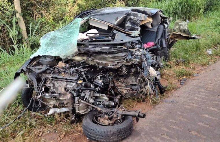 IDOSA MORRE EM ACIDENTE ENTRE CARRO E ÔNIBUS DE TRABALHADORES RURAIS, EM BARRETOS