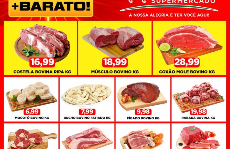 SUPER 5ª DA CARNE NO GUAIRENSE. A MAIOR VARIEDADE COM A MELHOR QUALIDADE VOCÊ SÓ ENCONTRA AQUI!!! APROVEITE, PORQUE NO GUAIRENSE É SEMPRE MAIS BARATO!!!