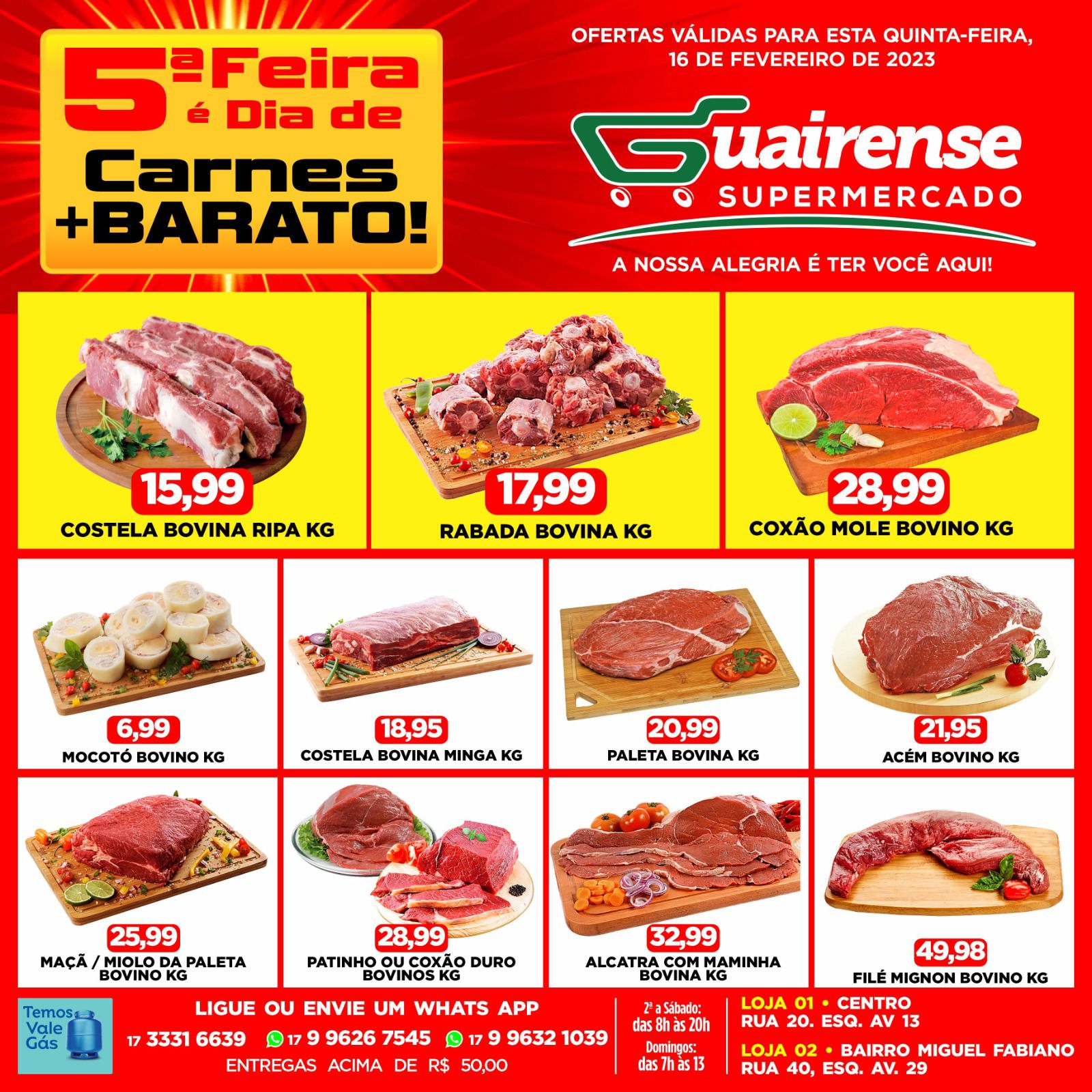 CHEGOU A SUPER QUINTA NO GUAIRENSE SUPERMERCADO. OFERTAS INCRÍVEIS. APROVEITE!!!