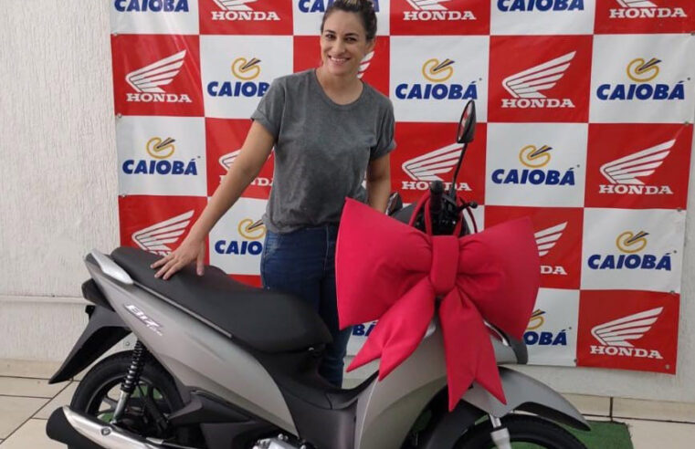 REALIZANDO SONHOS: LUCILEIA PEREIRA COM SUA HONDA BIZ 125 CC. OBRIGADO PELA CONFIANÇA. VENHA PARA CAIOBÁ VOCÊ TAMBÉM. FALE COM A ANDRÉIA E REALIZE SEUS SONHOS!!!