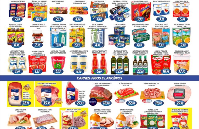 COMEÇO DE SEMANA COM MAIS ECONOMIA É NO MURAISHI SUPERMERCADO. CONFIRA E APROVEITE!!