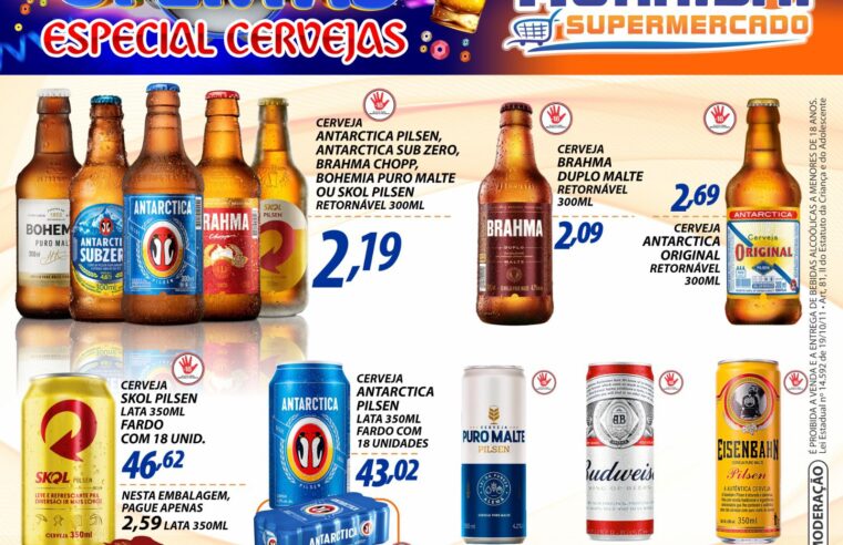 CARNAVAL DE OFERTAS NO MURAISHI SUPERMERCADO PARA O SEU FIM DE SEMANA COM PROMOÇÃO EM BEBIDAS. APROVEITE!!!