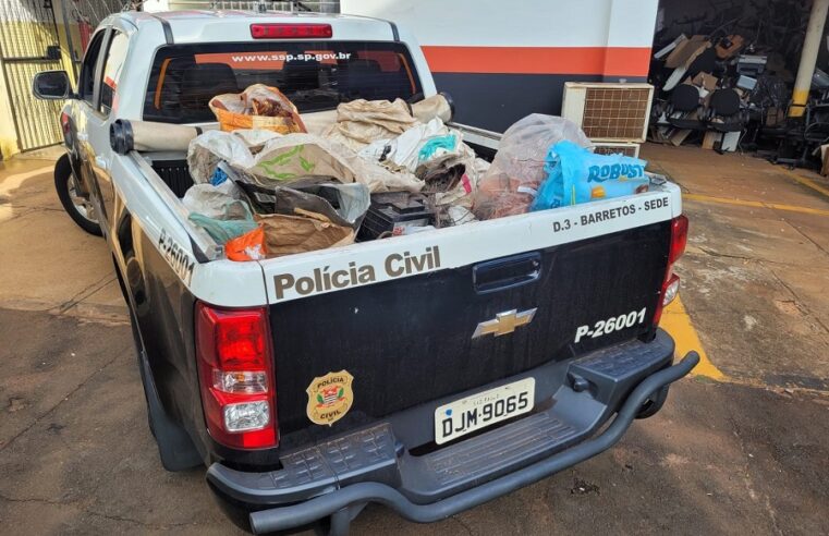 VÍDEO; OPERAÇÃO POLICIAL PRENDE ENVOLVIDOS EM ROUBO À CHÁCARA EM BARRETOS. CRIME TEVE PARTICIPAÇÃO DE PRESTADOR DE SERVIÇOS ÀS VÍTIMAS