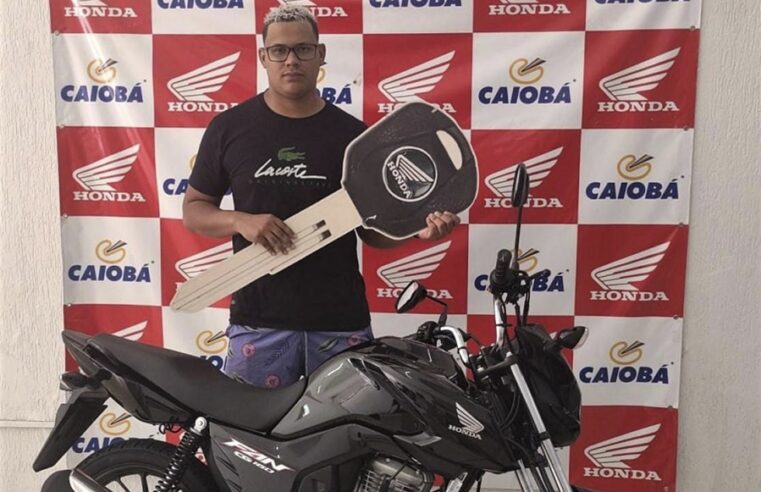 REALIZANDO SONHOS. OBRIGADO RUDSON POR CONFIAR NA CAIOBÁ HONDA DE GUAÍRA E CONQUISTAR A SUA CG 160 FAN. VENHA PARA A CAIOBÁ VOCÊ TAMBÉM. FALE COM A ANDRÉIA!!!