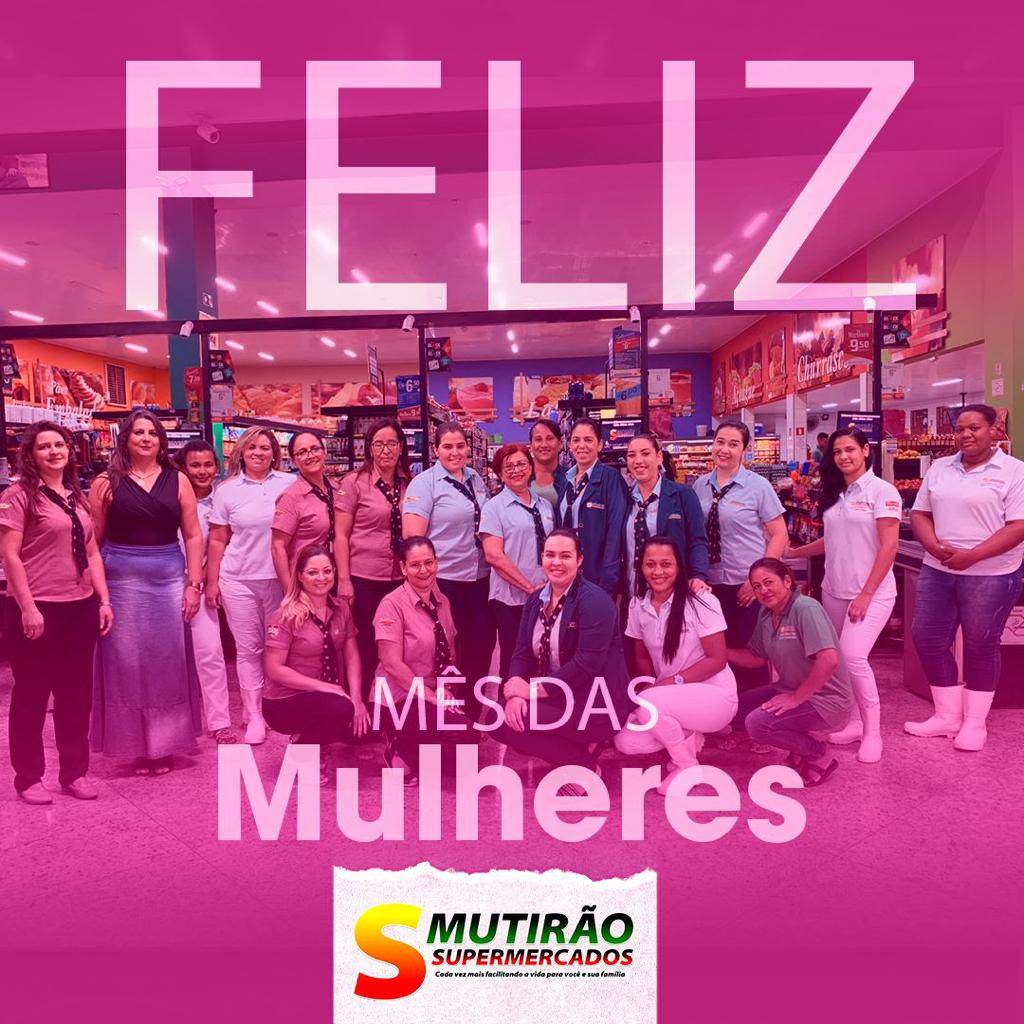 EM COMEMORAÇÃO AO DIA DA MULHER, O MUTIRÃO SUPERMERCADOS, LOJAS 1 E 2, CONVIDA VOCÊ PARA UM DELICIOSO CAFÉ DA MANHÃ À PARTIR DAS 7H30. VENHA PARA O MUTIRÃO SUPERMERCADOS!!!