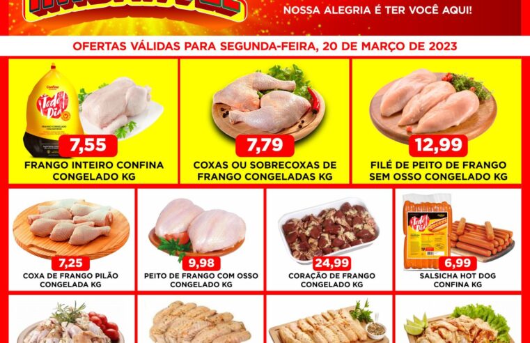 SEGUNDA IMBATÍVEL NO GUAIRENSE SUPERMERCADOS!!  CORRA E APROVEITE!!! PORQUE NO GUAIRENSE É SEMPRE MAIS BARATO!!