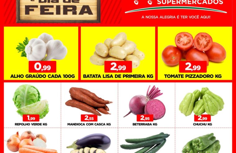 TERÇA E QUARTA PARA VOCÊ FAZER A FEIRA, COM A SEMANA DA MISTURA, TRAZEM MUITAS OFERTAS PARA VOCÊ NO GUAIRENSE SUPERMERCADOS. APROVEITE!!!