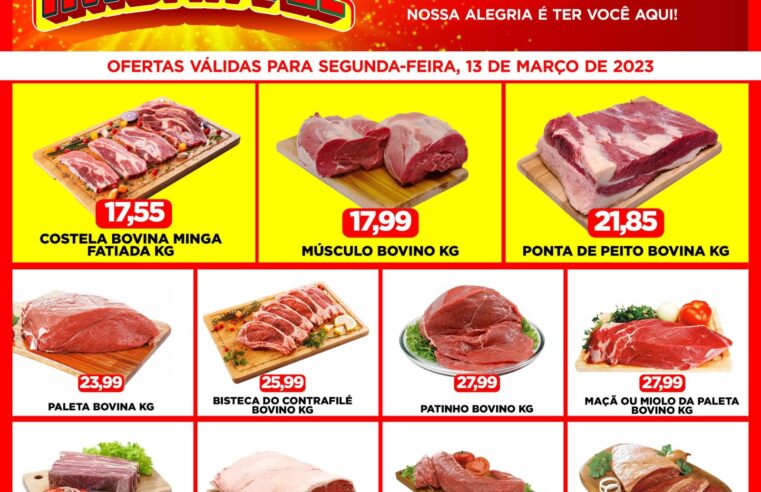 CHEGOU A SEGUNDA IMBATÍVEL NO GUAIRENSE SUPERMERCADOS. PREÇOS ESPECIAIS EM TODOS OS SETORES. GUAIRENSE SUPERMERCADOS, AQUI É SEMPRE MAIS BARATO!!!